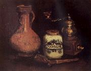 Vincent Van Gogh Still Life with Coffee Mill ,Pipe Case and Jug (nn04) china oil painting artist